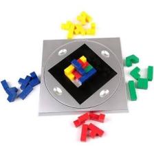 Akay Hi-Q Toys 3D Magic Square-3D Sihirli Küpler Aile Akıl ve Zeka Oyunu