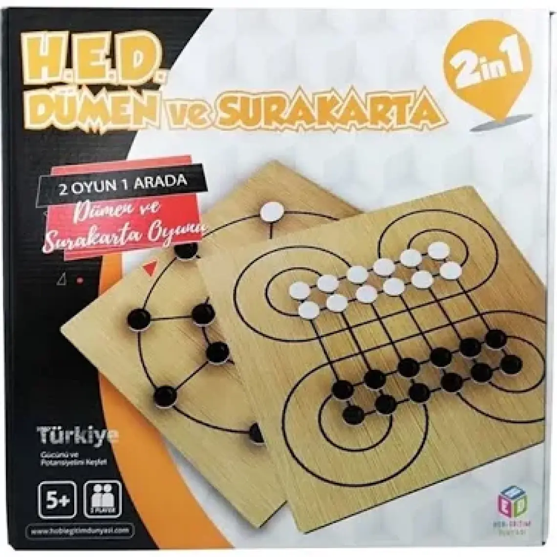 Hobi Eğitim Dünyası Dümen ve Surakarta 2 Oyun 1 Arada