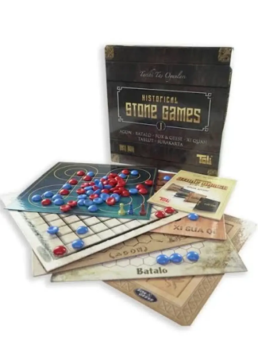 Toli Games Historical Stone Games-1 (Tarihi Taş Zeka Oyunu)