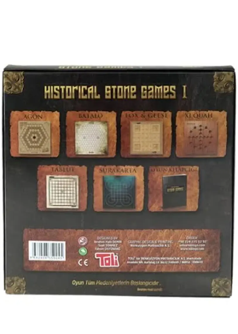 Toli Games Historical Stone Games-1 (Tarihi Taş Zeka Oyunu)