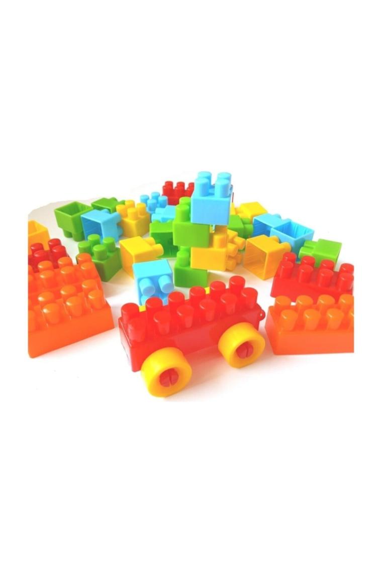 Dede 62 Parça Multi Blok Çantalı LEGO Gelişim Oyuncak 052782