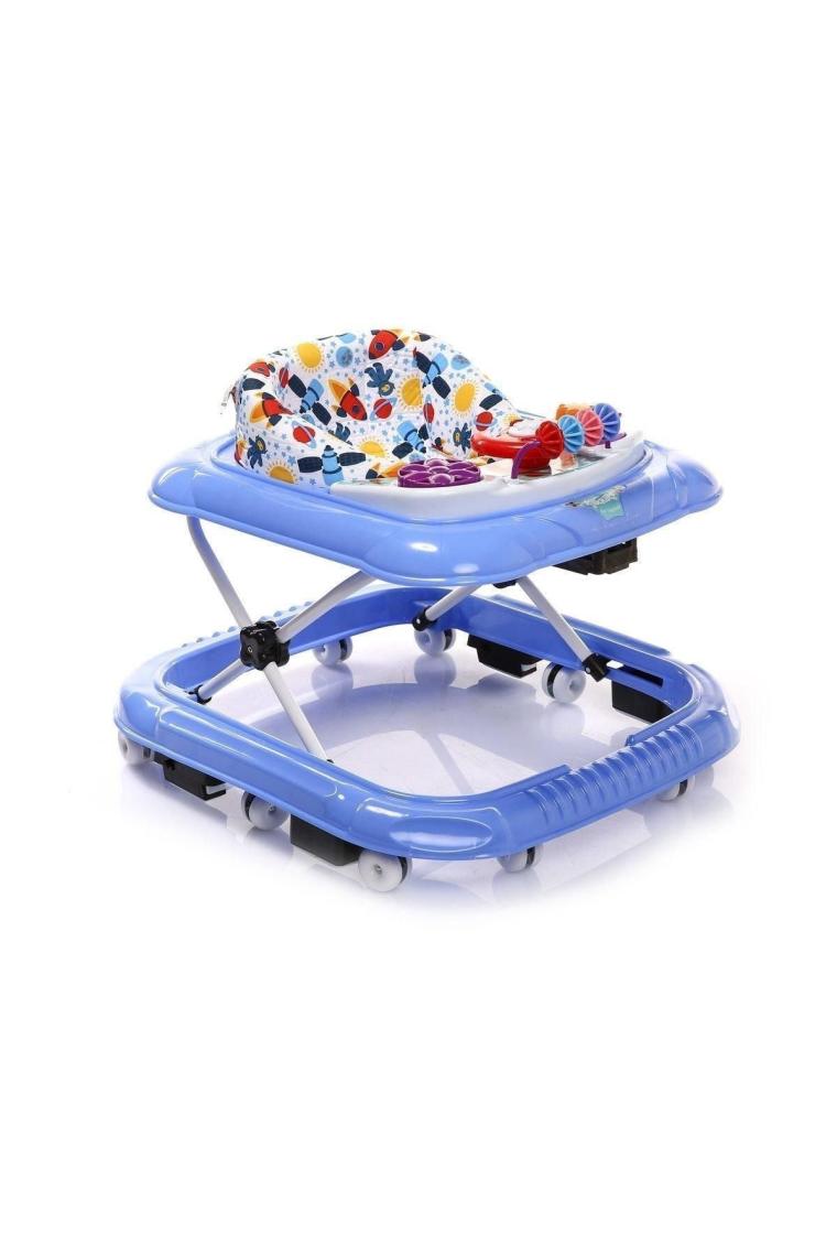 Kikkoro Speedy Tekerlekli Bebek Yürüteci Mavi /