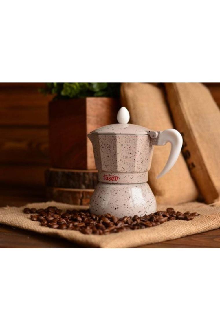 Taşev T1200 Brioni Moka Pot 3 Fincan