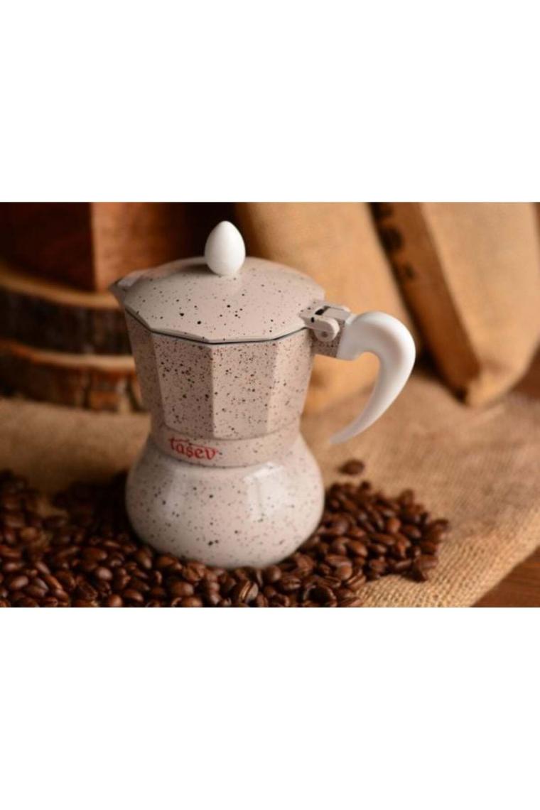 Taşev T1200 Brioni Moka Pot 3 Fincan