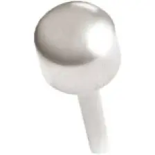 Qpp Kulak Delme Küpesi 12 Çift Beyaz Büyük Top