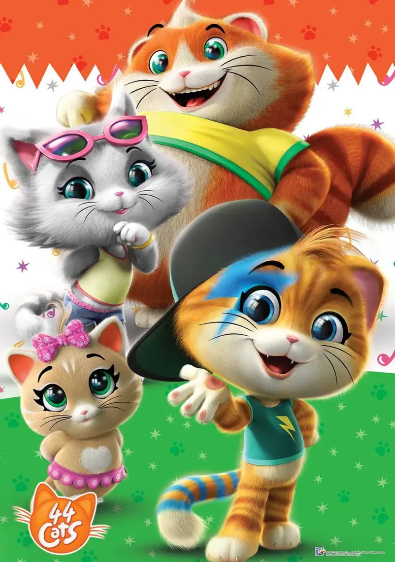 KS Games 44 Cats Puzzle 50 Parça Puzzle