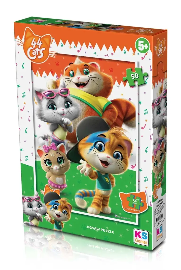 KS Games 44 Cats Puzzle 50 Parça Puzzle
