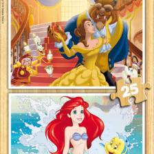 Educa Puzzle Disney Princesses 2 X 25 Parça Ahşap Puzzle