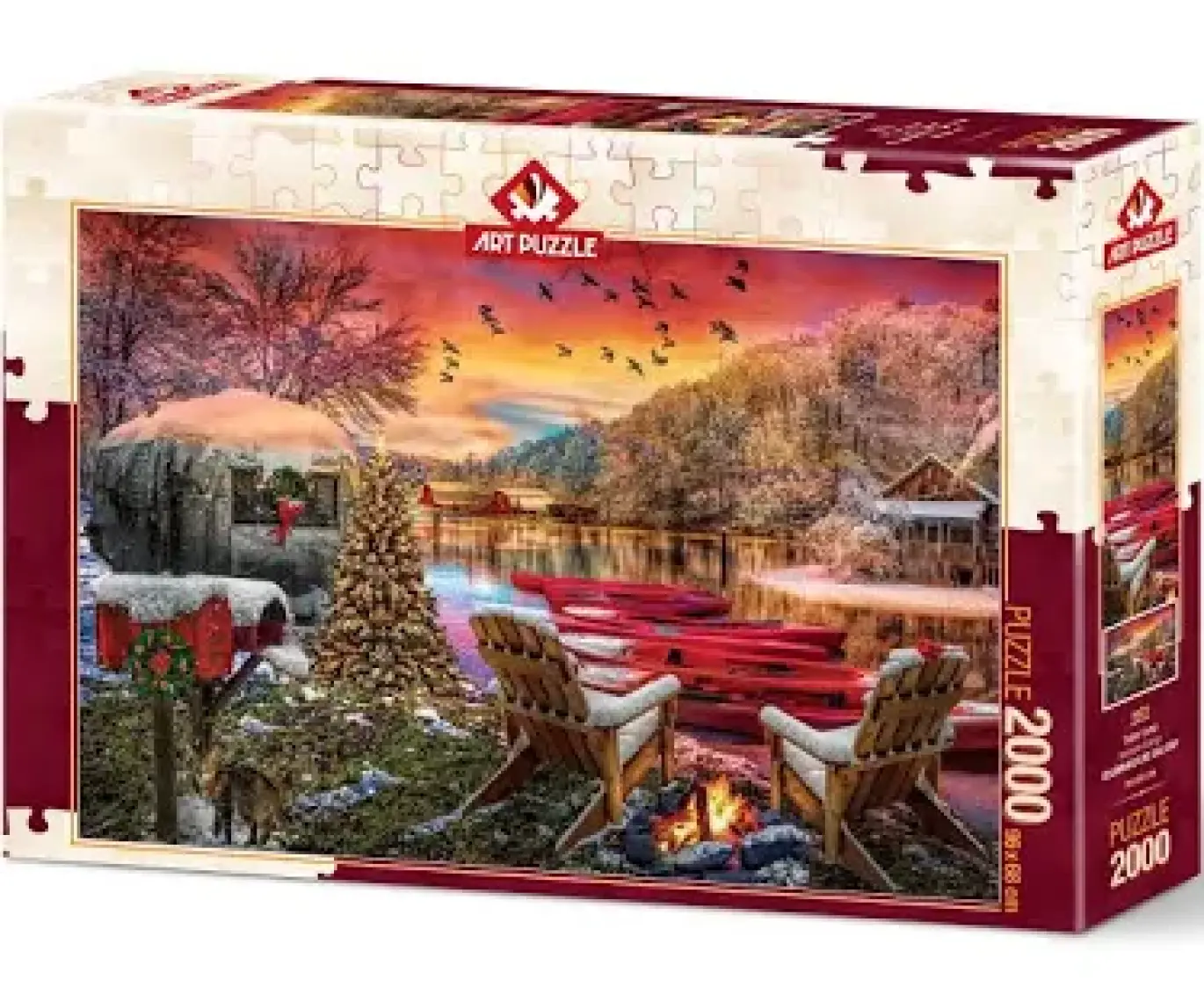 Art Puzzle Karavan Kampı - 2000 Parça
