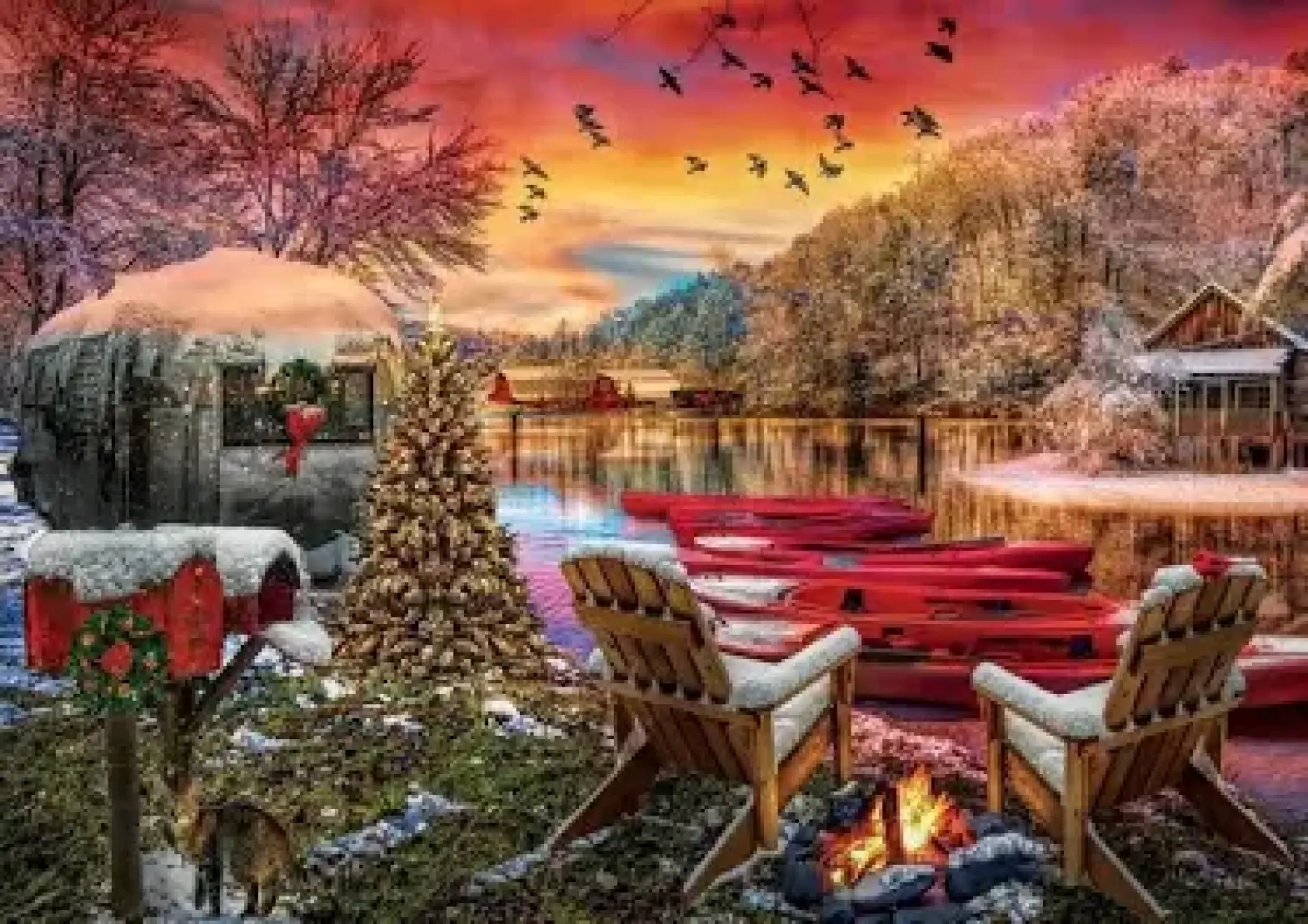 Art Puzzle Karavan Kampı - 2000 Parça