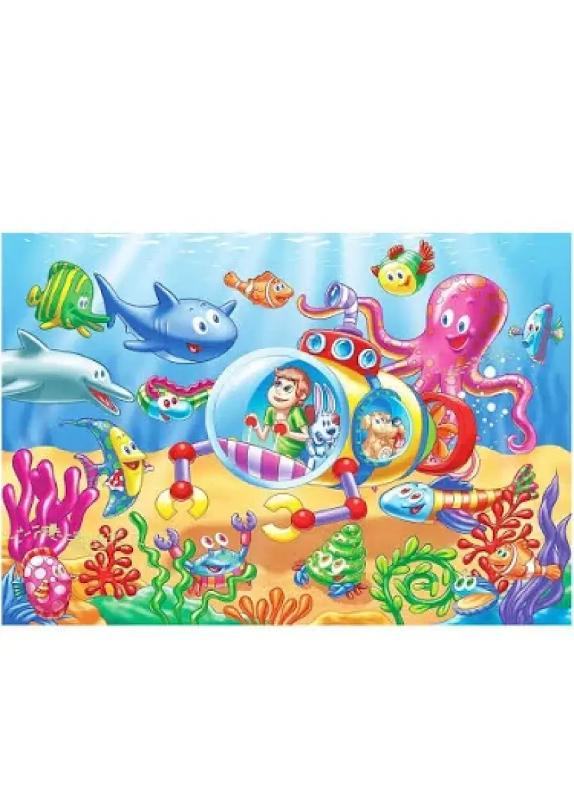 KS Games Little Submarine Jumbo Boy Puzzle 12 Parça