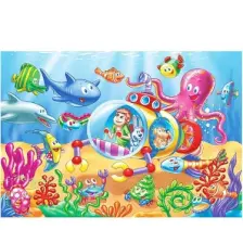KS Games Little Submarine Jumbo Boy Puzzle 12 Parça