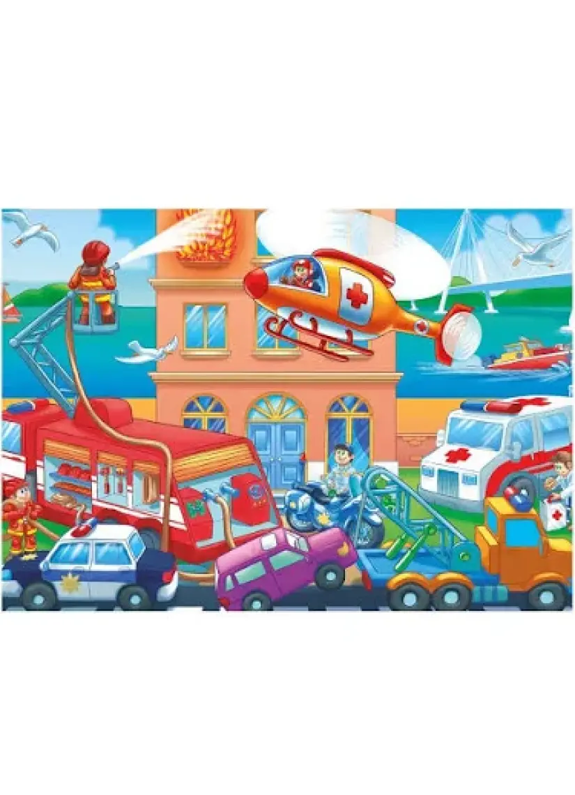 KS Games Rescue Missions Jumbo Puzzle 24 Parça