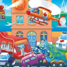 KS Games Rescue Missions Jumbo Puzzle 24 Parça