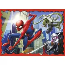 PUZZLE-34384 Marvel Spiderman 4ın1 Puzzle