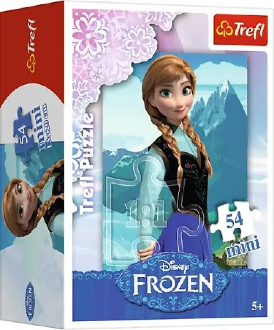Trefl Vardem Oyuncak 54 Pcs Mini Puzzle Frozen 19501
