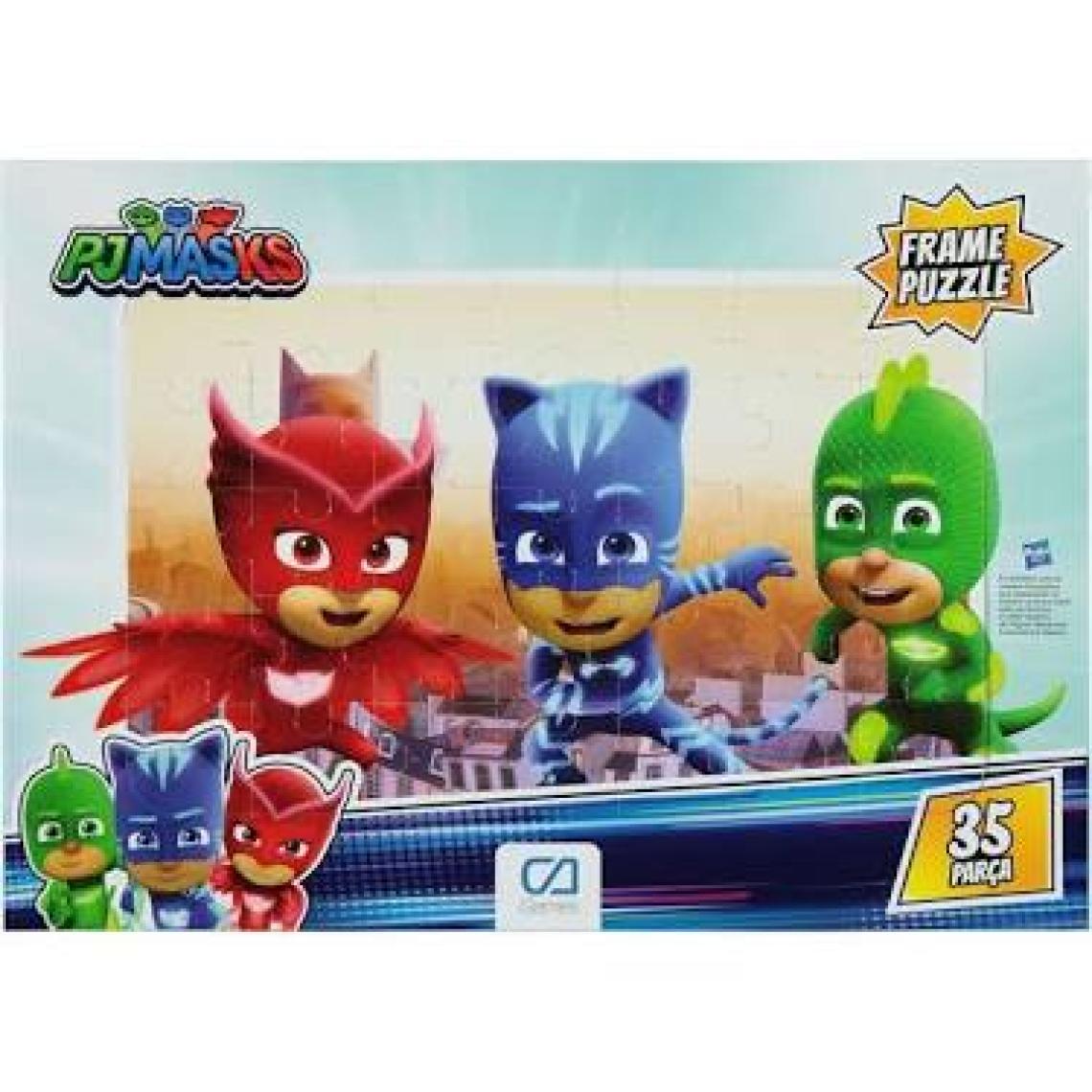 Ca Games Çocuklar Için Pija Maskeliler Frame Puzzle 35 Parça