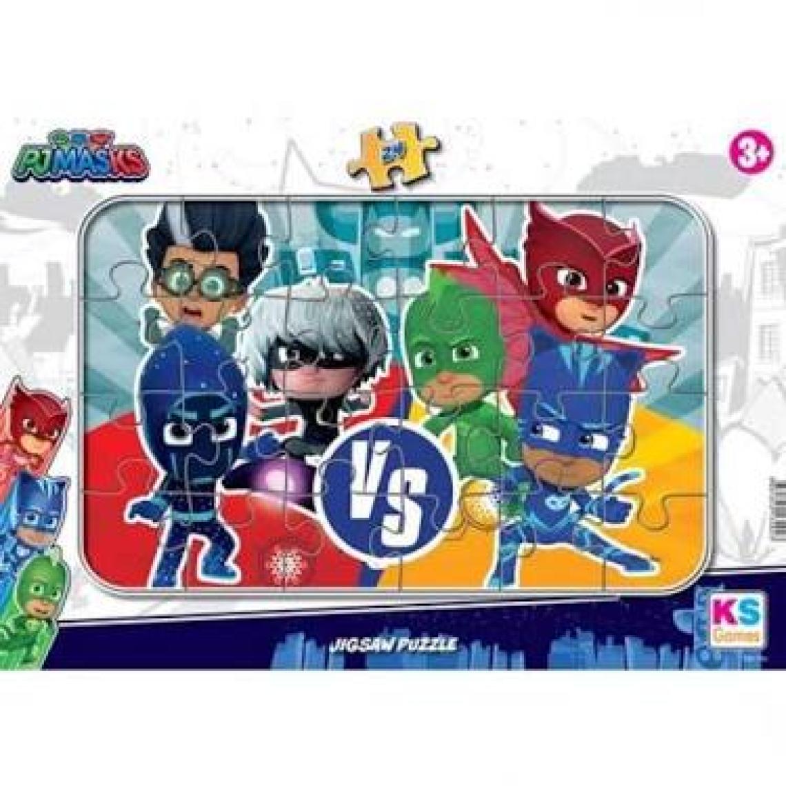 Ca Games Çocuklar Için Pija Maskeliler Frame Puzzle 35 Parça