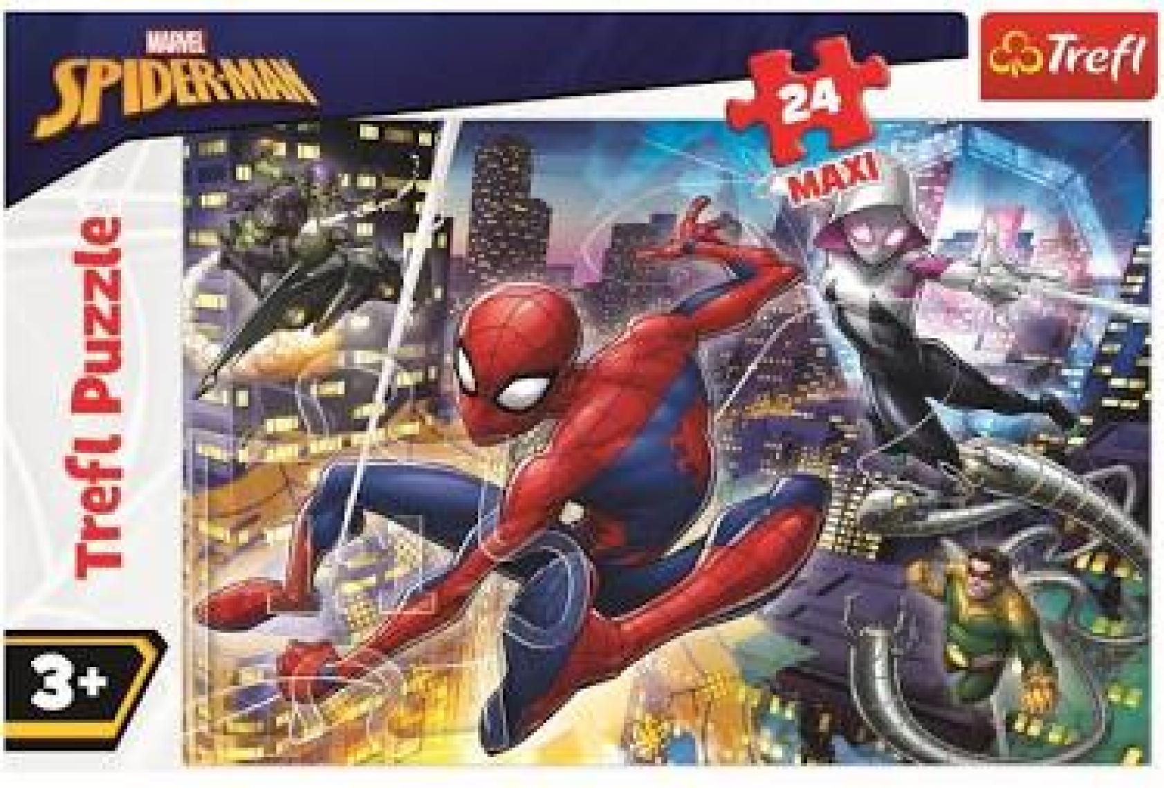 Trefl Spiderman, Fearless - 24 Parça Dev Puzzle