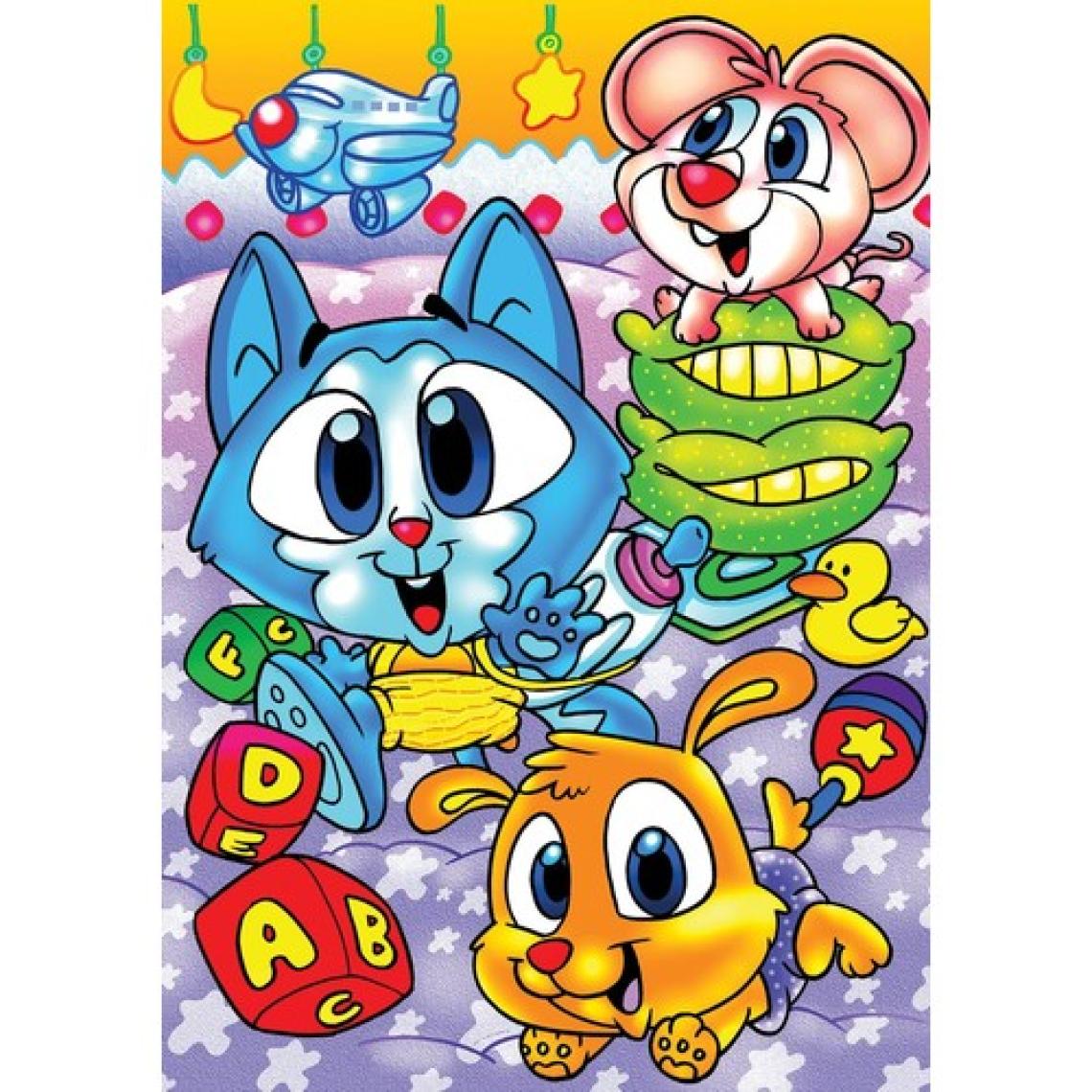Yappuzz Sevimli Köpekler 16 Parça Çoçuk Puzzle