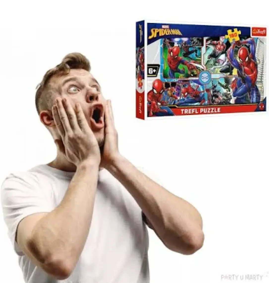Trefl 160 Parça Spiderman To The Rescue Marvel Puzzle