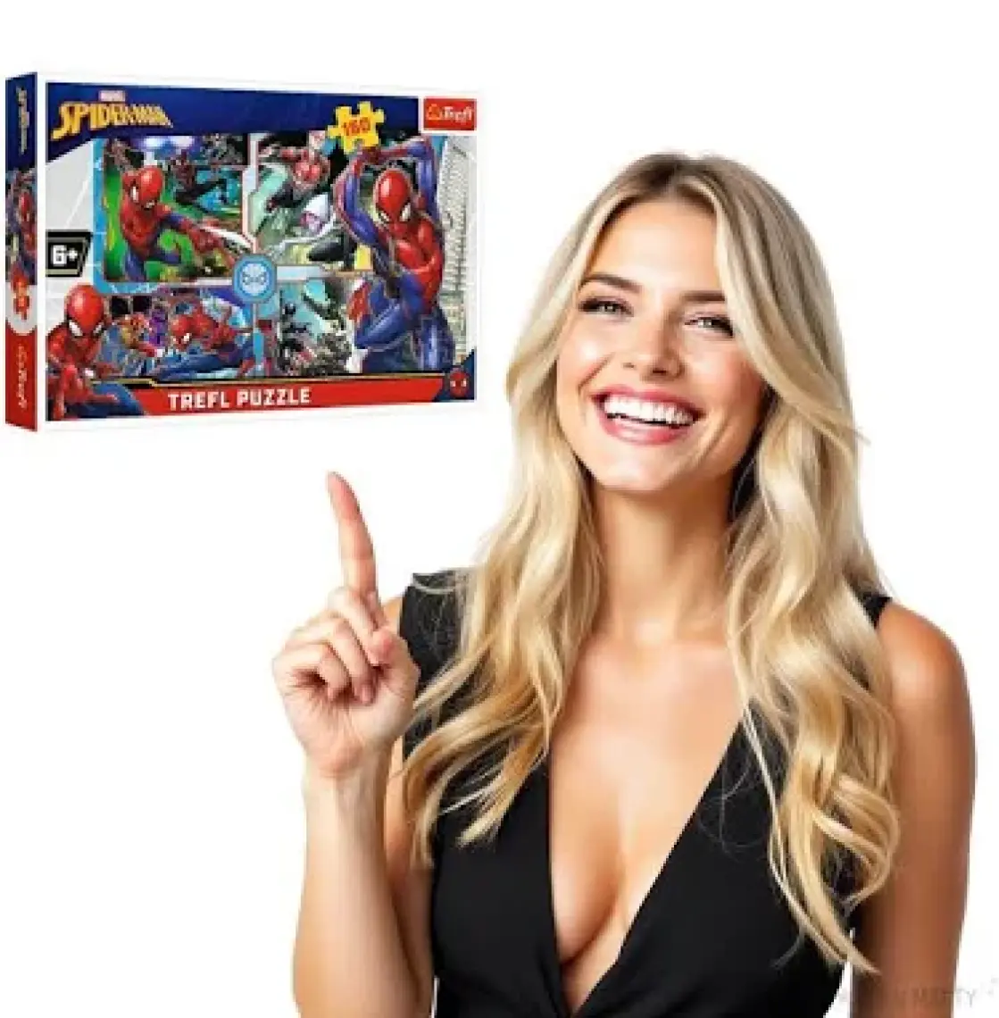 Trefl 160 Parça Spiderman To The Rescue Marvel Puzzle