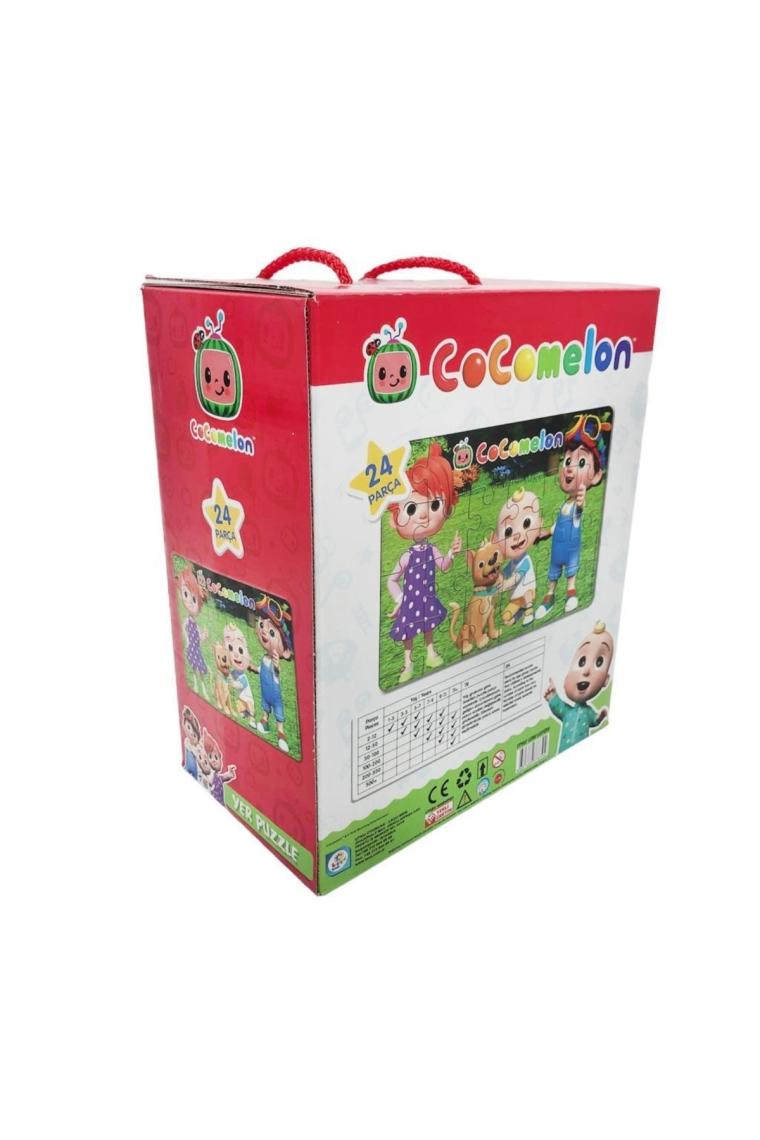 Laço Kids Cocomelon Büyük Yer Puzzle 24 Parça Çocuklar Için Eğitici Yapboz