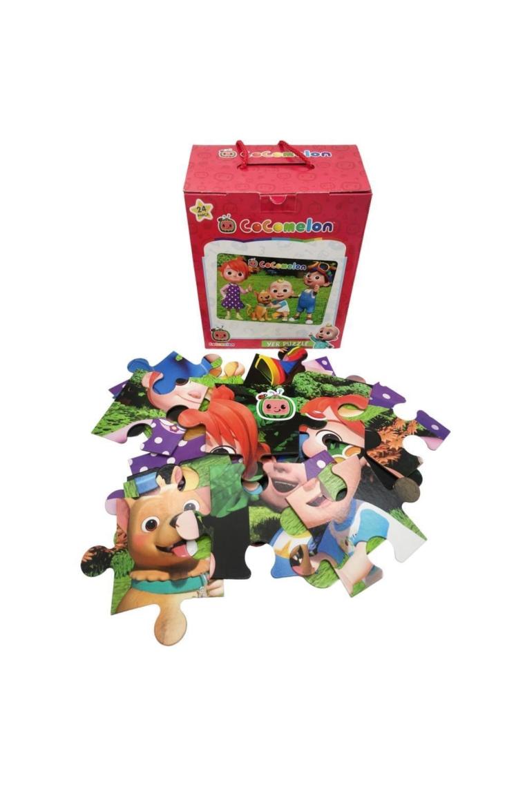 Laço Kids Cocomelon Büyük Yer Puzzle 24 Parça Çocuklar Için Eğitici Yapboz
