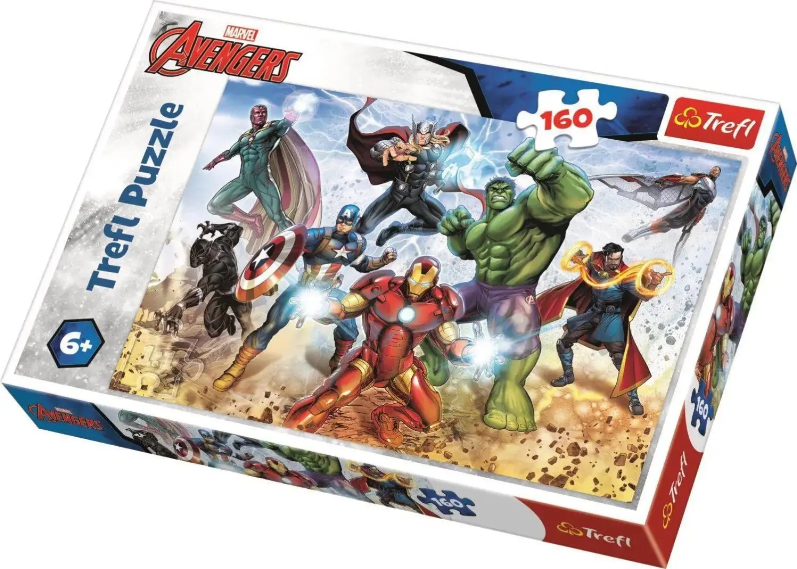 Trefl Çocuk Puzzle Ready to Save the World / Disney Marvel 160 Parça Puzzle