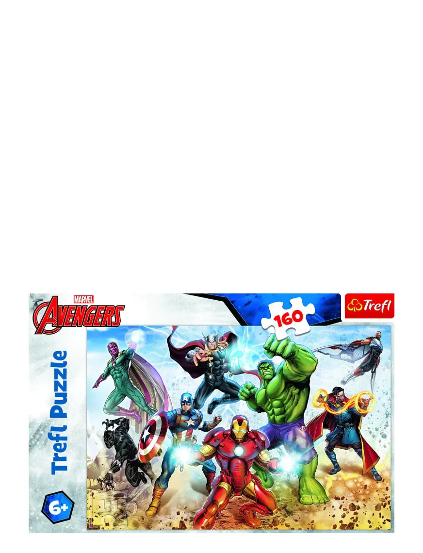 Trefl Çocuk Puzzle Ready to Save the World / Disney Marvel 160 Parça Puzzle