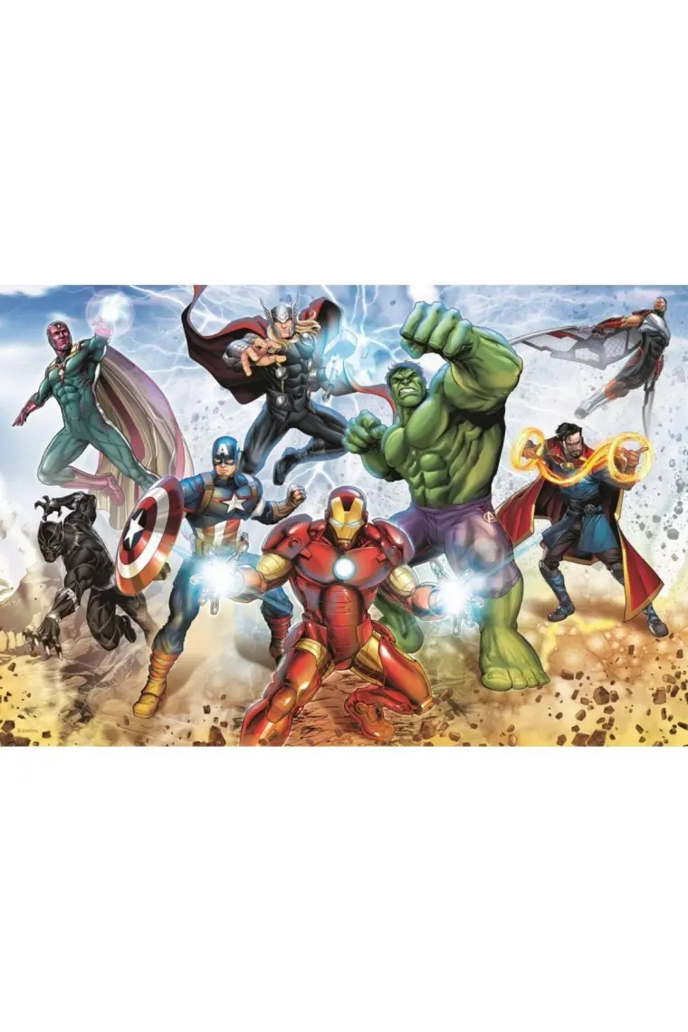 Trefl Çocuk Puzzle Ready to Save the World / Disney Marvel 160 Parça Puzzle