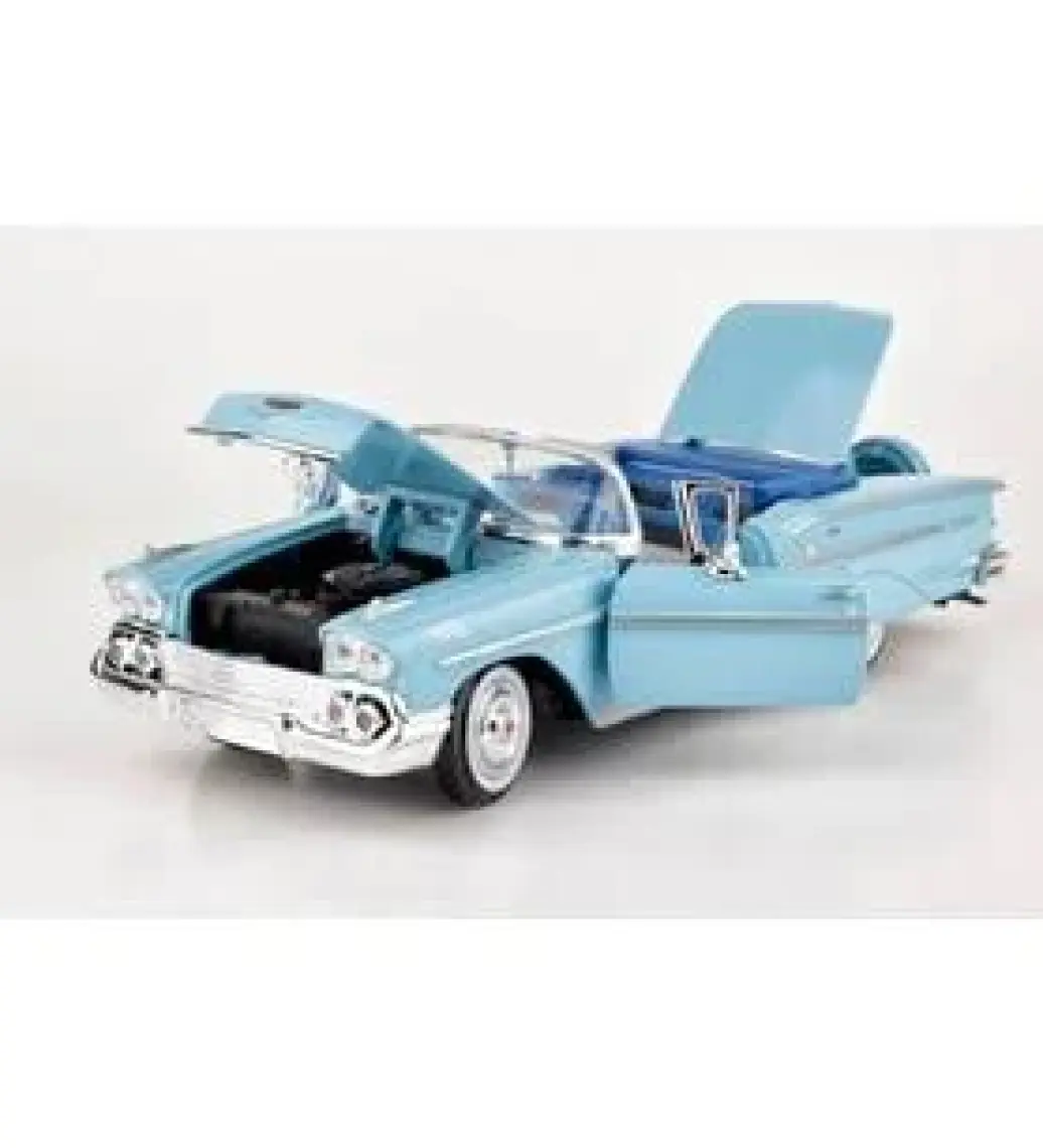 Motormax Diecast 1958 Chevy Impala 1/24 Die Cast Model Araç