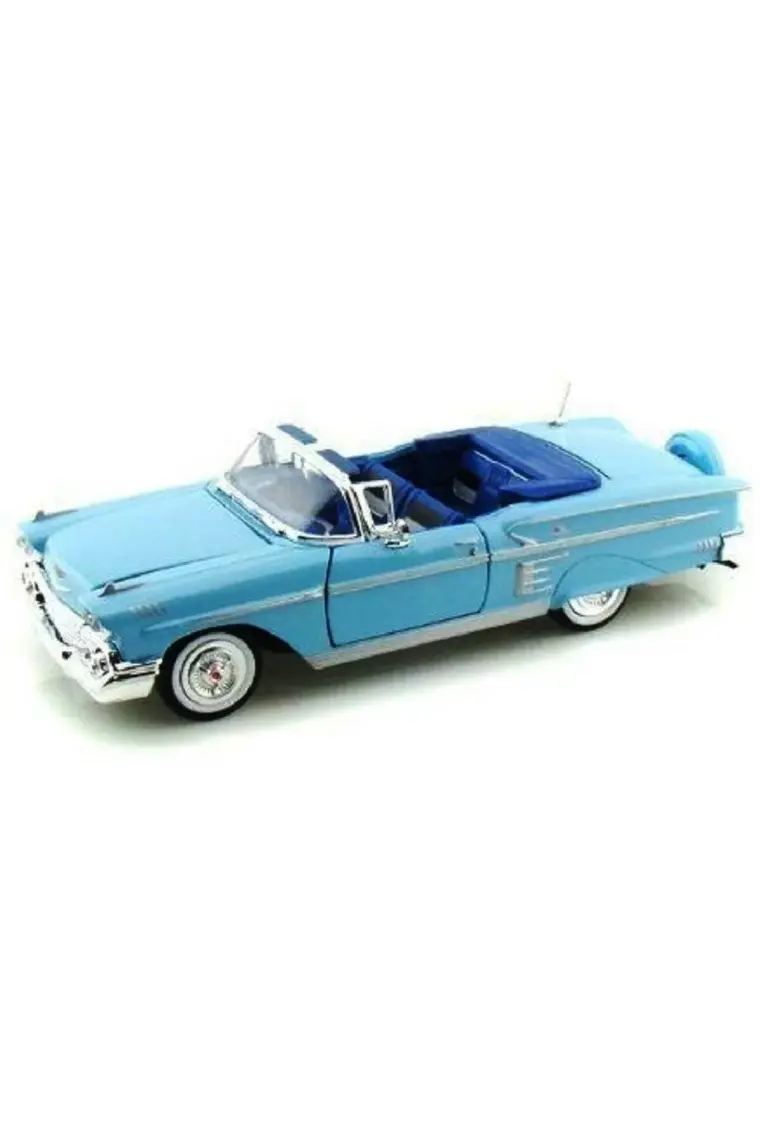 Motormax Diecast 1958 Chevy Impala 1/24 Die Cast Model Araç