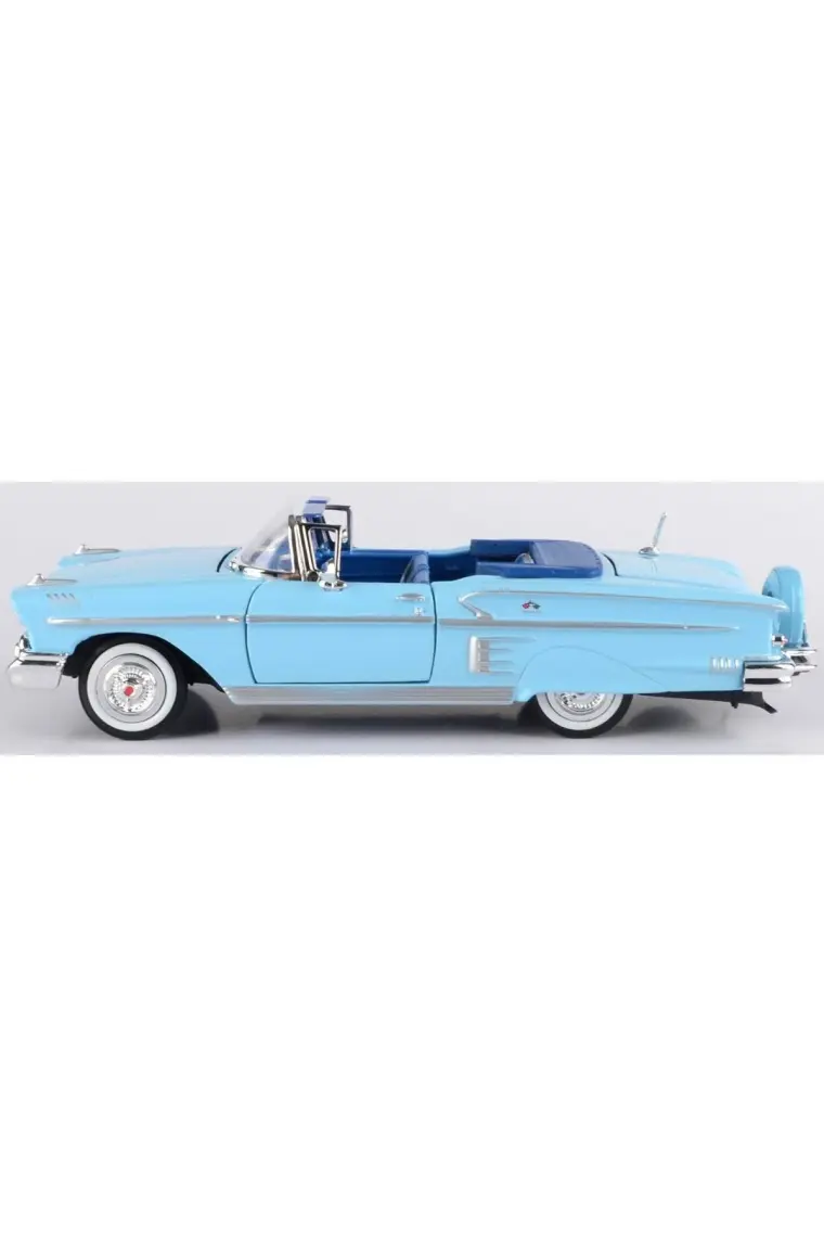 Motormax Diecast 1958 Chevy Impala 1/24 Die Cast Model Araç