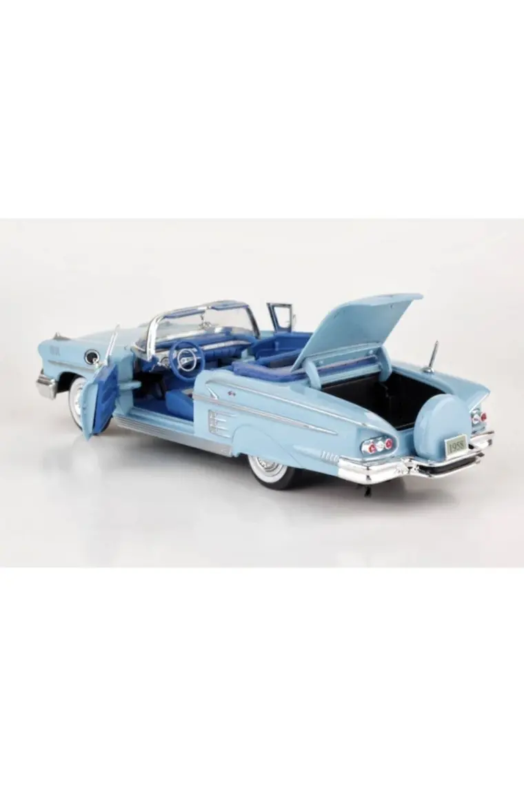 Motormax Diecast 1958 Chevy Impala 1/24 Die Cast Model Araç
