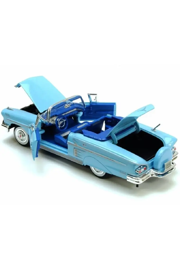 Motormax Diecast 1958 Chevy Impala 1/24 Die Cast Model Araç
