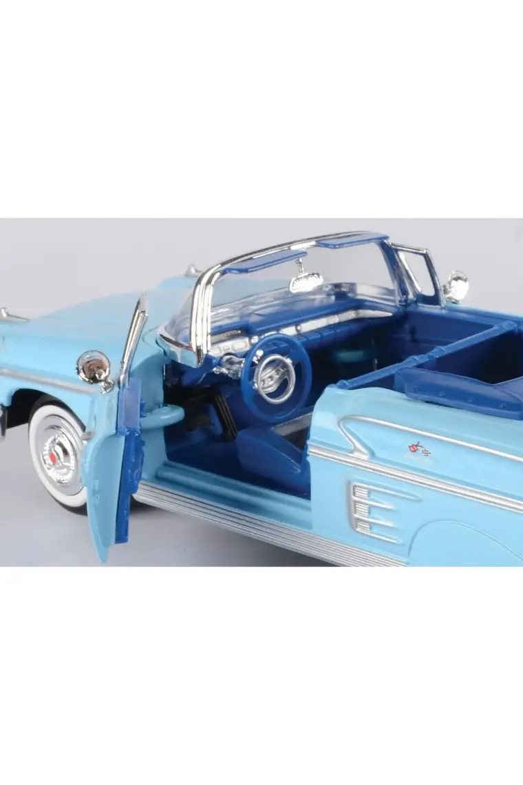 Motormax Diecast 1958 Chevy Impala 1/24 Die Cast Model Araç