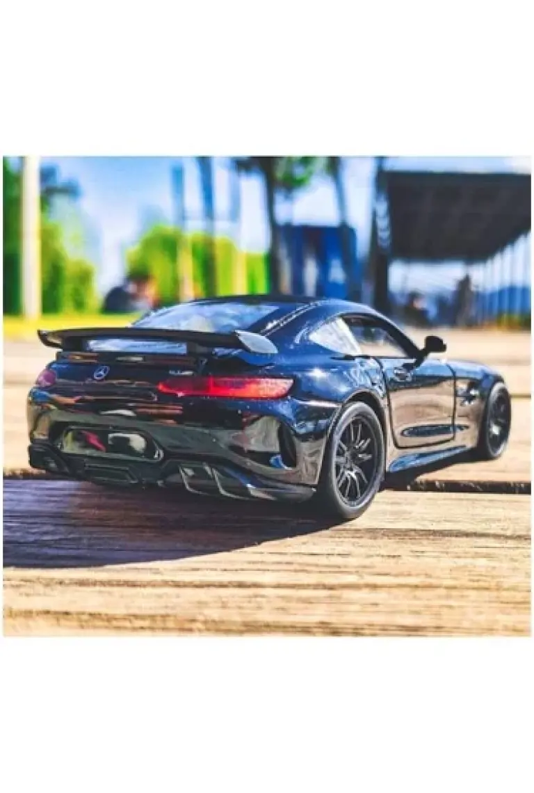 Welly Mercedes Amg Gt-R Çek Bırak Diecast Model (Beyaz)