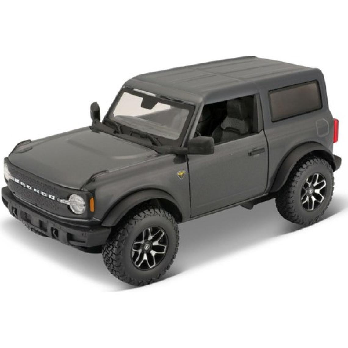 Maisto 1/24 2021 Model Ford Bronco Badlands Gri