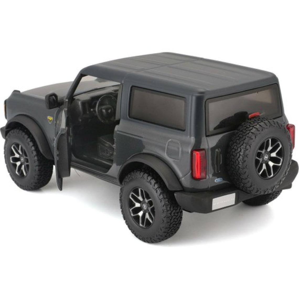 Maisto 1/24 2021 Model Ford Bronco Badlands Gri