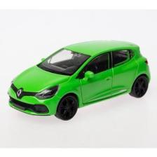 Welly 1:36 Ölçek Diecast Çek-Bırak Renault Clio Rs -Yeşil