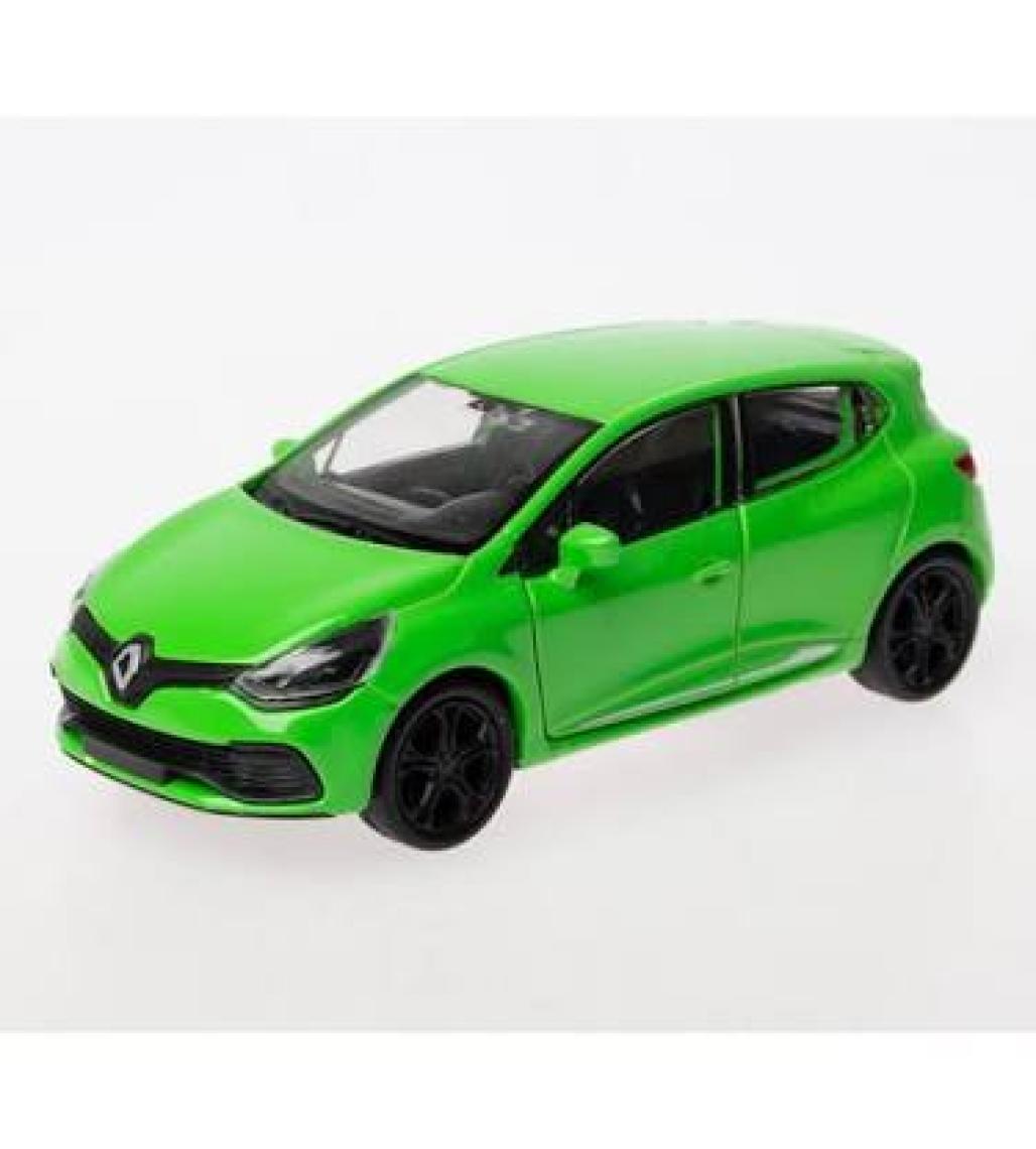 Welly 1:36 Ölçek Diecast Çek-Bırak Renault Clio Rs -Yeşil