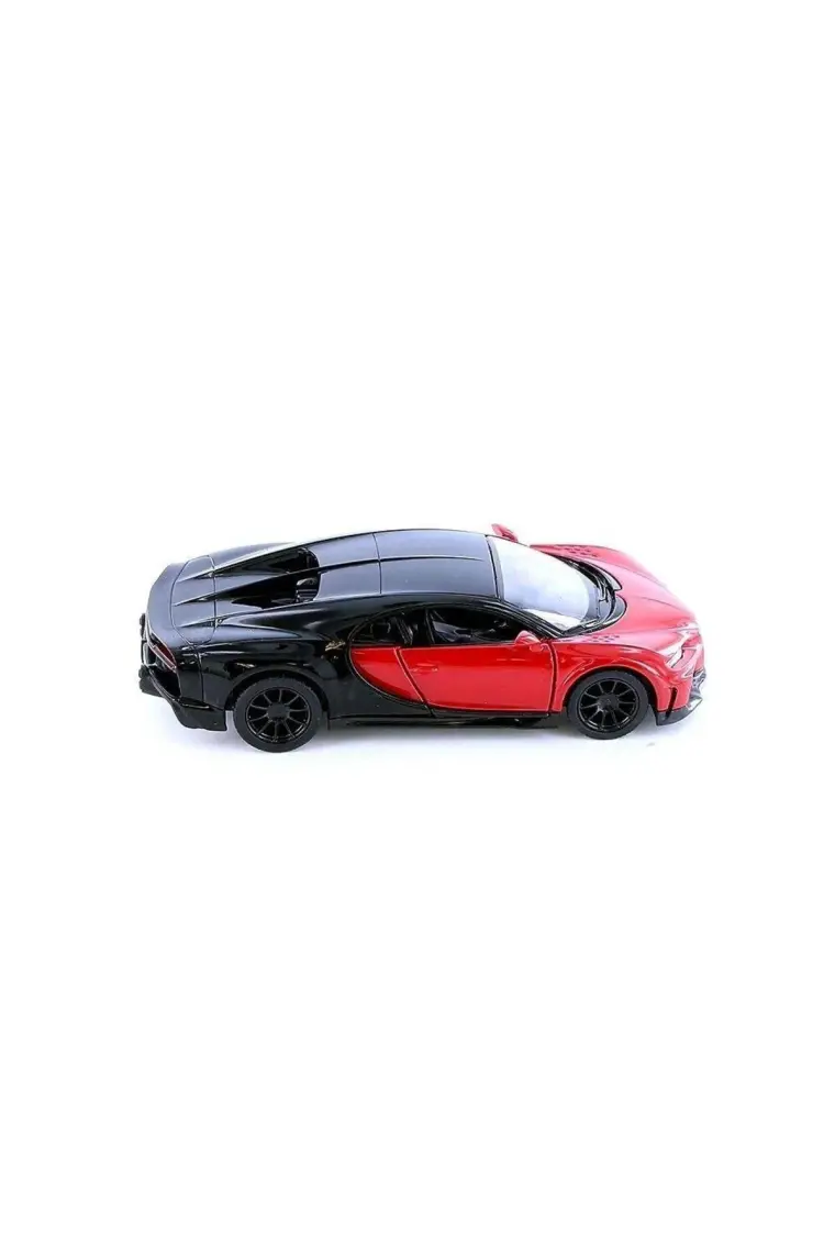 Kinsmart Bugatti Chiron Supersport 1:38 Kırmızı Çek Bırak Model Araba