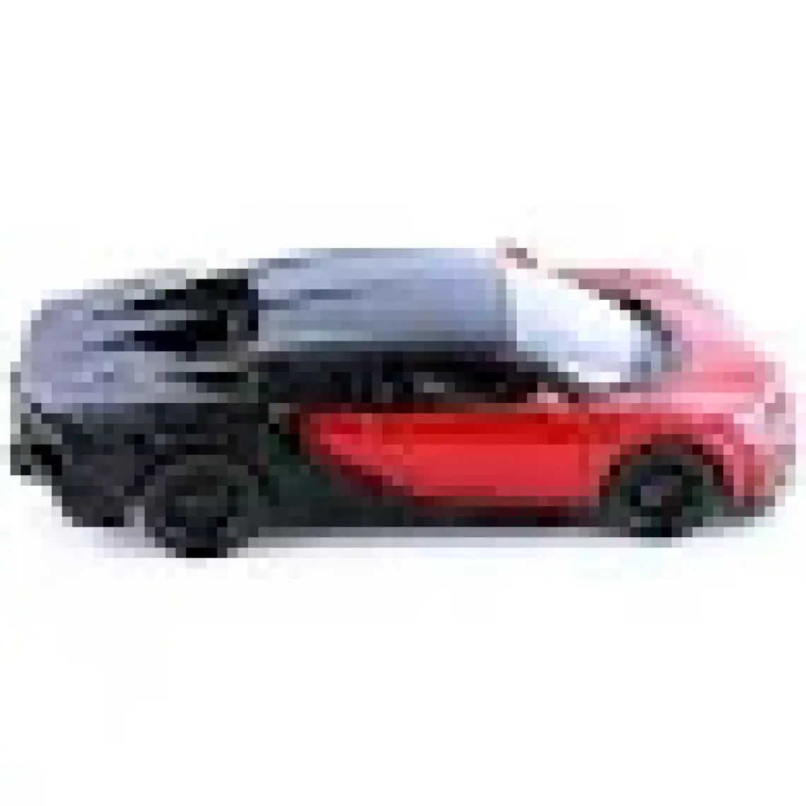 Kinsmart Bugatti Chiron Supersport 1:38 Kırmızı Çek Bırak Model Araba