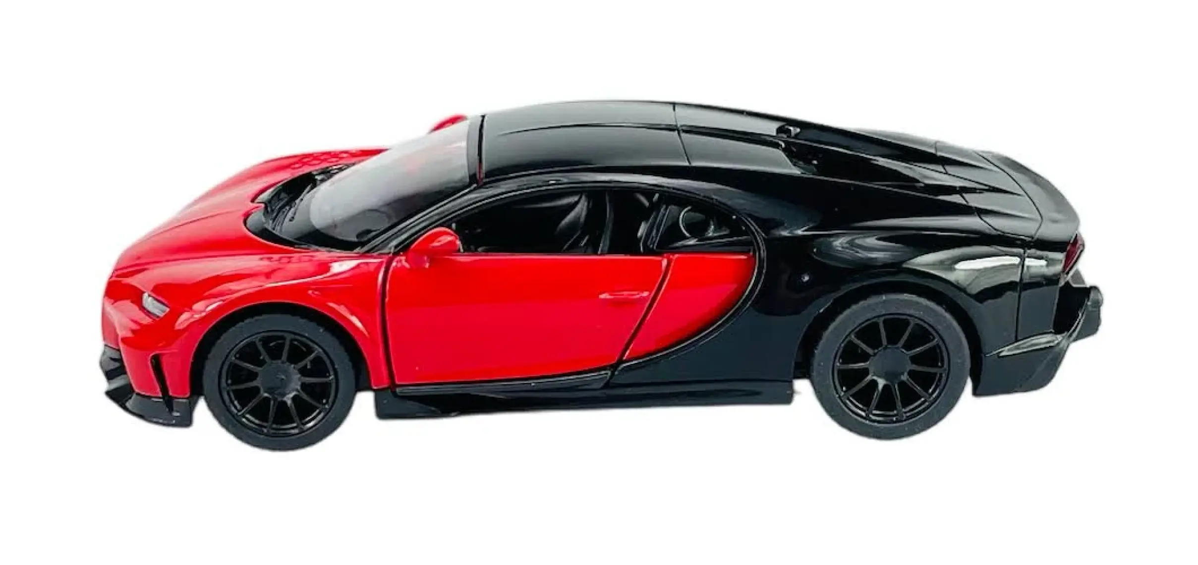 Kinsmart Bugatti Chiron Supersport 1:38 Kırmızı Çek Bırak Model Araba