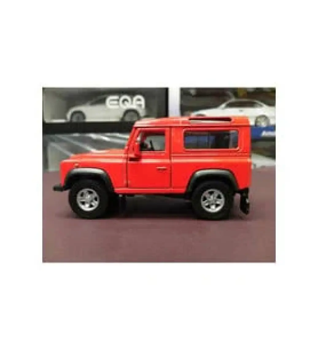 Welly Land Rover Defender Maket Çek Bırak Diecast Model Kırmızı