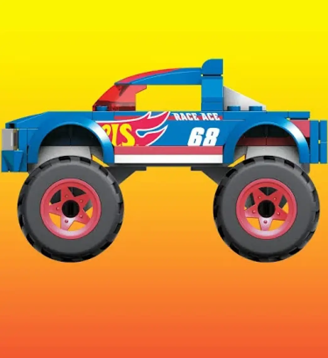 Hot Wheels Hot Wheels Mega Hot Wheels Race Ace Monster Truck HDJ93