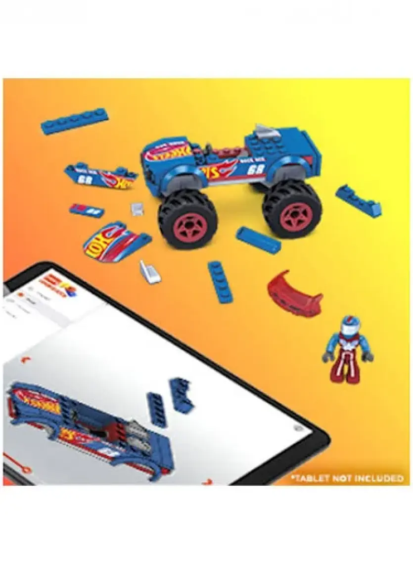 Hot Wheels Hot Wheels Mega Hot Wheels Race Ace Monster Truck HDJ93