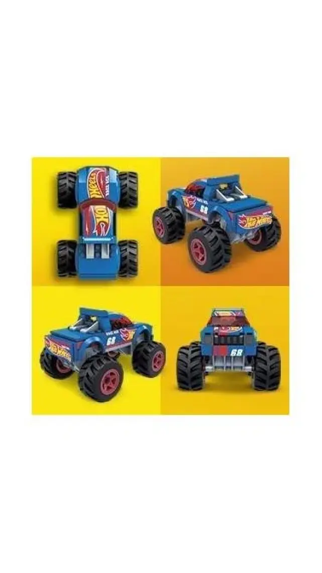 Hot Wheels Hot Wheels Mega Hot Wheels Race Ace Monster Truck HDJ93