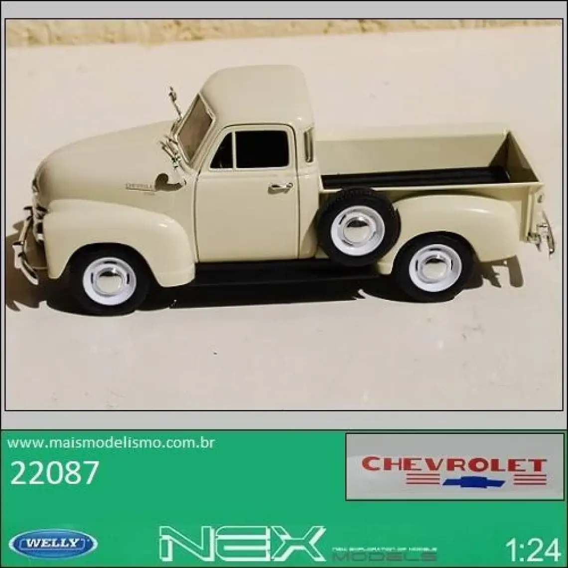 Welly 1:24 1953 Chevrolet 3100 Pick Up Model Araç